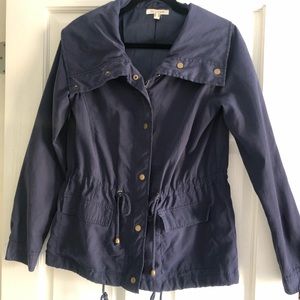 Navy blue utility jacket